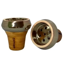 Чаша Глиняная 2x2 Bomb Classic Gold (Золотой) купить