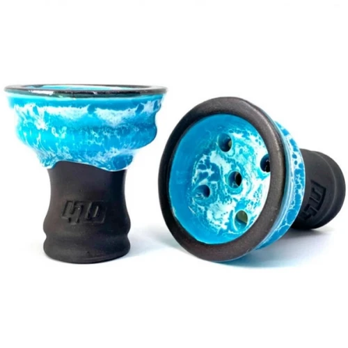 Чаша Глиняная 420 Bowls Uranum Ocean Hearth (Голубой С Белым) купить