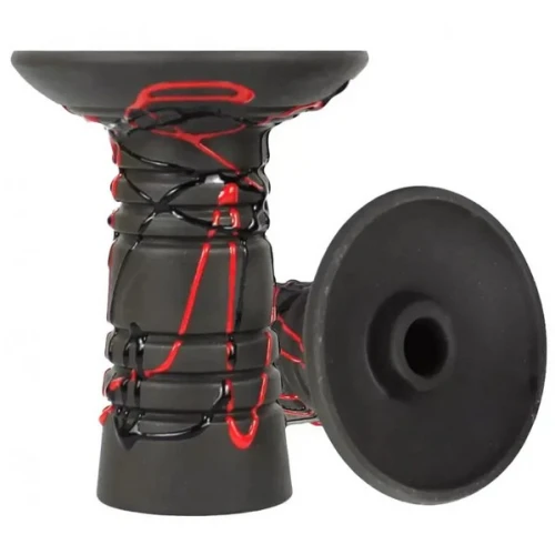 Чаша Глиняна Gusto Bowls Glaze Alien Red-Black (Червоно-Чорний) купить