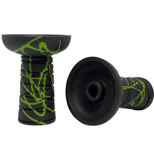 Чаша Глиняна Gusto Bowls Harmony Black Glaze Black Green (Чорно-Зелений) купить