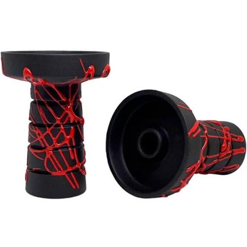 Чаша Глиняна Gusto Bowls Harmony Black Glaze Red (Червоний) купить