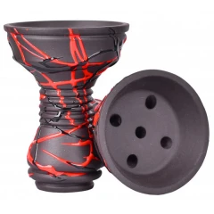 Чаша Глиняна Gusto Bowls Killa Bowl Black Glaze (Червоно-Чорний) купить