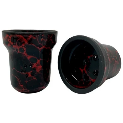 Чаша Глиняная Solaris Classic Adam Black Red (Черно-Красный) купить