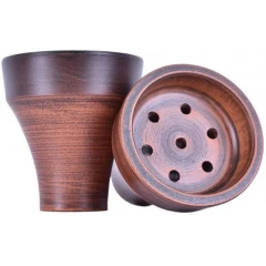Чаша Глиняная The-Bowls ERA Cone (Черно-Коричневый) купить
