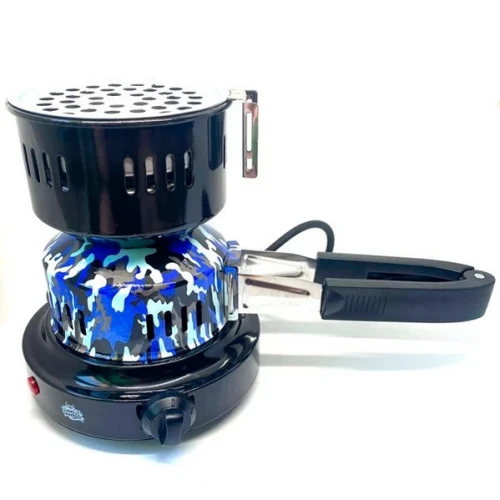 Электрическая Плитка Monster Hookah Hot Plate MH002 650W(Синий Камуфляж) купить