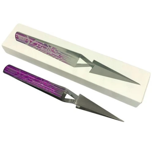 Щипці В Упаковці Criss Cross Silver Purple (Сріблястий З Фіолетовим) купить