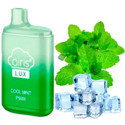Одноразова Електронна Сигарета Airis Lux Cool Mint (Кул М'ята) (5000 Затяжок) купить