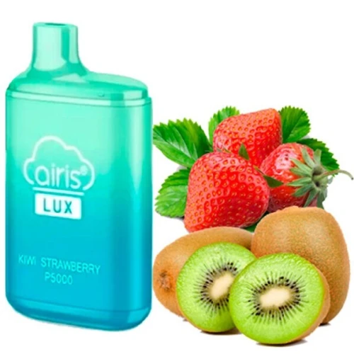 Одноразова Електронна Сигарета Airis Lux Strawberry Kiwi (Полуниця Ківі) (5000 Затяжок) купить