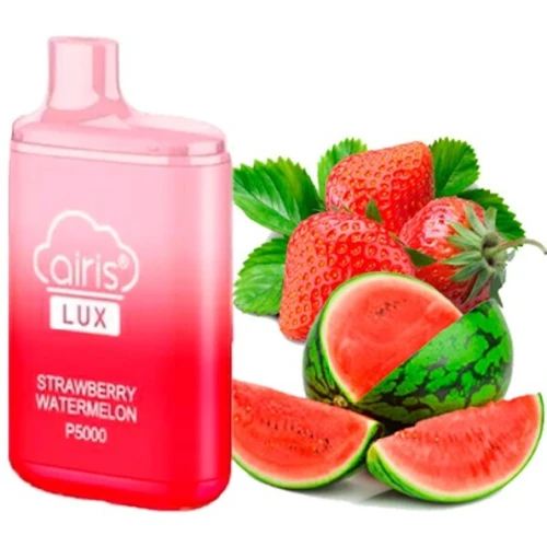 Одноразова Електронна Сигарета Airis Lux Strawberry Watermelon (Полуниця Кавун) (5000 Затяжок) купить
