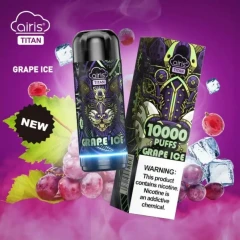 Одноразова Електронна Сигарета Airis Titan Grape Ice (Виноград Лід) (10000 Затяжок) купить