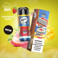 Одноразова Електронна Сигарета Airis Titan Strawberry Mango (Полуниця Манго) (10000 Затяжок) купить