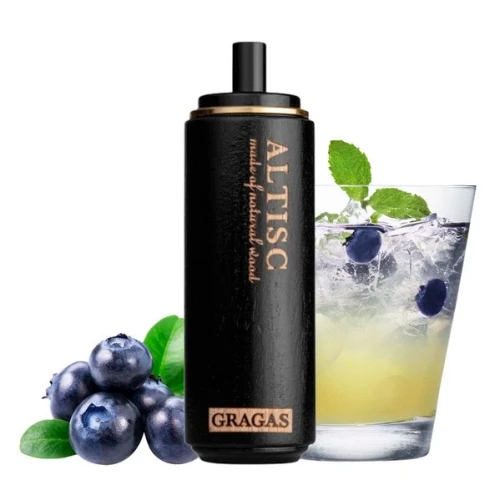 Одноразовая Электронная Сигарета Altisc Gragas Blueberry Lemonade (Черничный Лимонад) (7000 Затяжек) купить
