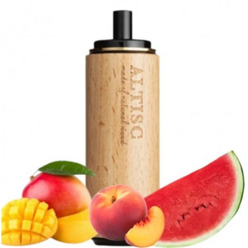 Одноразова Електронна Сигарета Altisc Gragas Peach Mango Watermelon (Персик Манго Кавун) (7000 Затяжок) купить