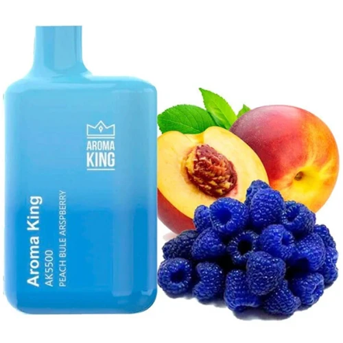 Одноразовая Электронная Сигарета Aroma King Blue Razz (Голубая Малина) (5500 Затяжек) купить