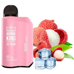 Одноразовая Электронная Сигарета Aroma King Jetbar Lychee Ice (Личи Лёд) (6000 Затяжек) купить