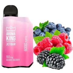 Одноразовая Электронная Сигарета Aroma King Jetbar Mixed Berry (Микс Ягод) (6000 Затяжек) купить