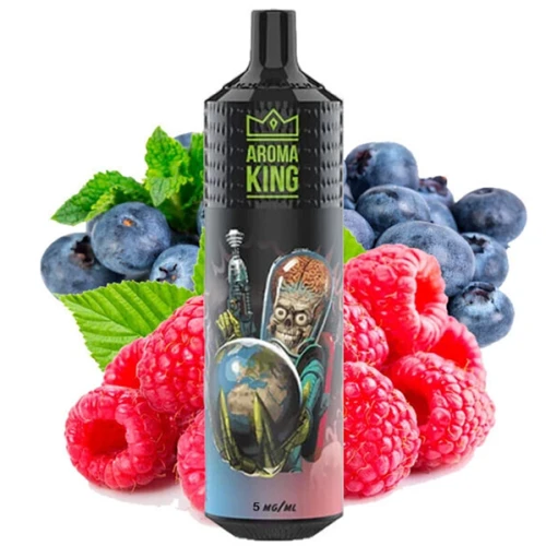 Одноразовая Электронная Сигарета Aroma King Mars Blueberry Raspberry (Черника Малина) (9000 Затяжек) купить