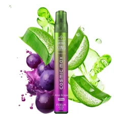 Одноразовая Электронная Сигарета Aroma King Cosmic Max Aloe Grape (Алоэ Виноград) (999 Затяжек) купить