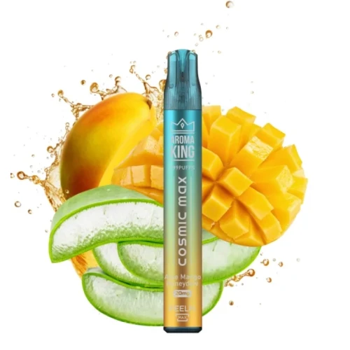 Одноразовая Электронная Сигарета Aroma King Cosmic Max Aloe Mango Honeydew (Алоэ Манго Медовая Дыня) (999 Затяжек) купить