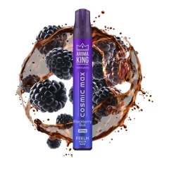 Одноразовая Электронная Сигарета Aroma King Cosmic Max Blackberry Bull (Ежевика Булл) (999 Затяжек) купить