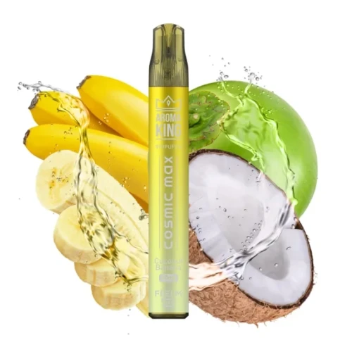 Одноразовая Электронная Сигарета Aroma King Cosmic Max Coconut Banana (Кокос Банан) (999 Затяжек) купить