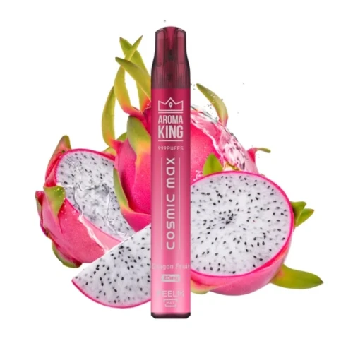 Одноразовая Электронная Сигарета Aroma King Cosmic Max Dragon Fruit (Драконий Фрукт) (999 Затяжек) купить