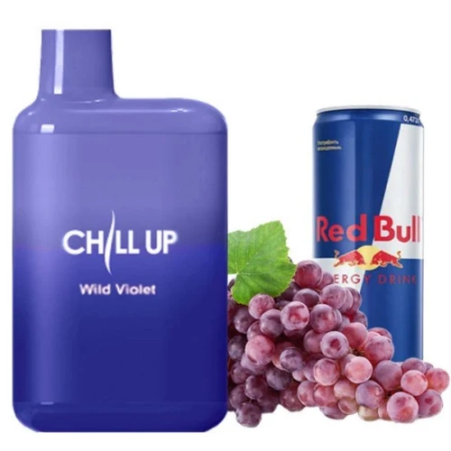 Одноразова Електронна Сигарета Chill Up Grape Energy (Виноград Енергетик) (4000 Затяжок) купить