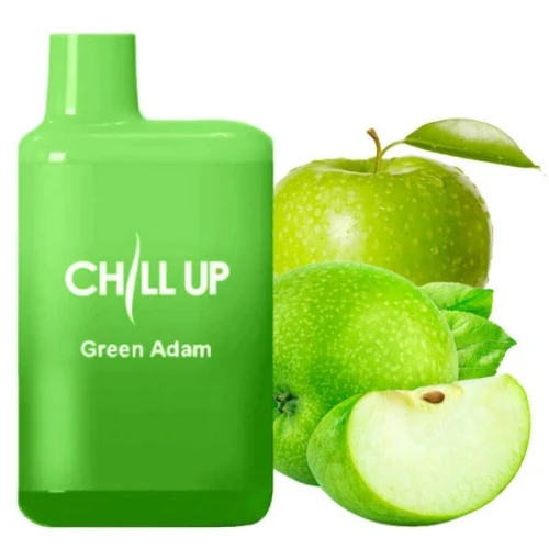 Одноразова Електронна Сигарета Chill Up Green Apple (Зелене Яблуко) (4000 Затяжок) купить
