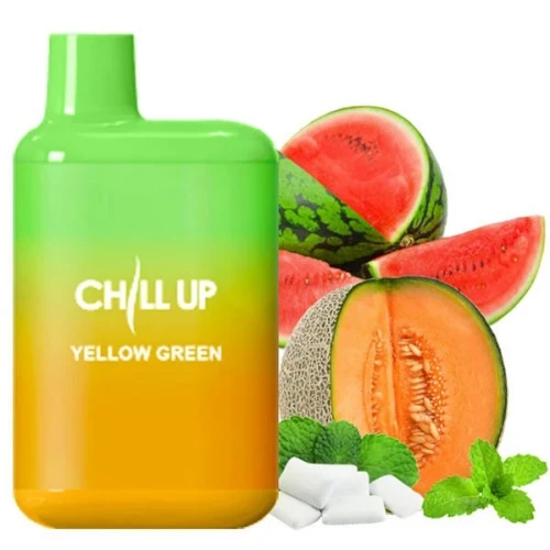 Одноразовая Электронная Сигарета Chill Up Yellow Green (Йеллоу Грин) (4000 Затяжек) купить