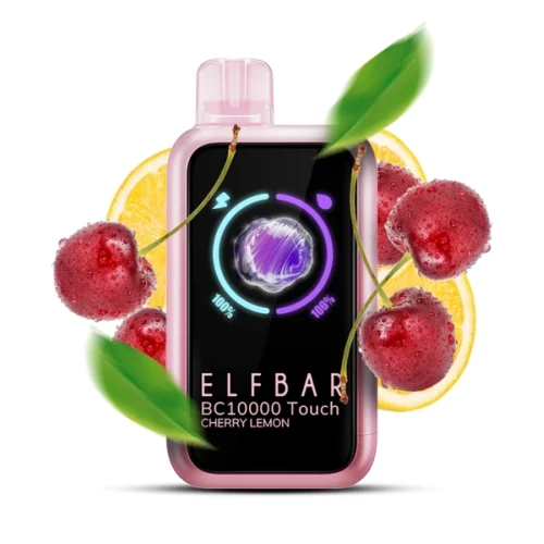 Одноразовая Электронная Сигарета Elf Bar BC Touch Cherry Lemon (Вишня Лимон) (10000 Затяжек) купить