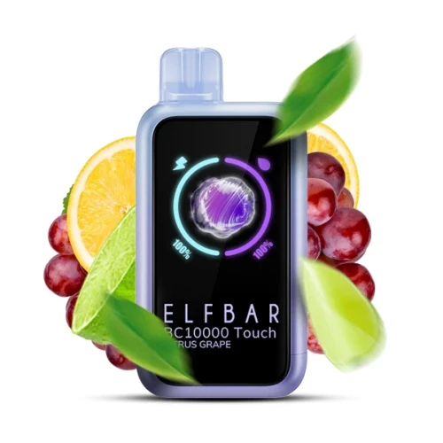Одноразова Електронна Сигарета Elf Bar BC Touch Citrus Grape (Цитрус Виноград) (10000 Затяжок) купить