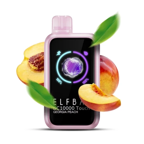 Одноразовая Электронная Сигарета Elf Bar BC Touch Georgia Peach (Джорджия Персик) (10000 Затяжек) купить