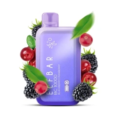 Одноразовая Электронная Сигарета Elf Bar BC Blackberry Cranberry (Ежевика Клюква) (10000 Затяжек)