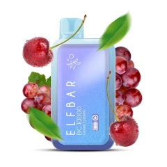 Одноразовая Электронная Сигарета Elf Bar BC Grape Cherry (Виноград Вишня) (10000 Затяжек) купить