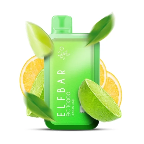 Одноразовая Электронная Сигарета Elf Bar BC Lemon Lime (Лимон Лайм) (10000 Затяжек) купить
