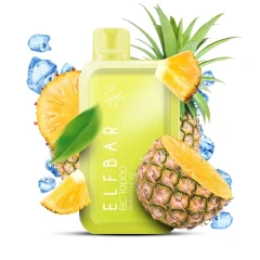 Одноразовая Электронная Сигарета Elf Bar BC Pineapple Ice (Ананас Лёд) (10000 Затяжек) купить