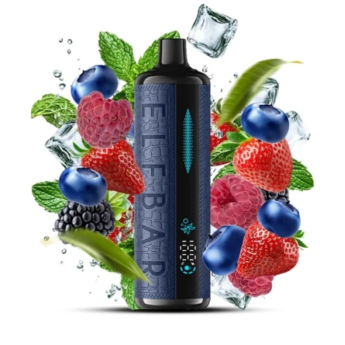Одноразовая Электронная Сигарета Elf Bar E-Shisha Berry Mint (Ягоды Мята) (12000 Затяжек) купить