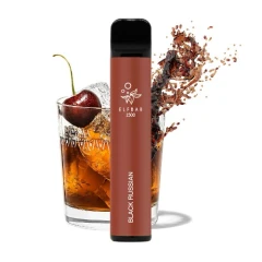 Одноразовая Электронная Сигарета Elf Bar Black Russian (Черный Русский) (1500 Затяжек) купить