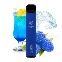 Одноразовая Электронная Сигарета Elf Bar Blue Razz Lemonade (Голубой Лимонад) (1500 Затяжек) купить