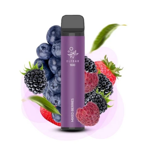 Одноразовая Электронная Сигарета Elf Bar Mixed Berries (Микс Ягод) (1500 Затяжек) купить