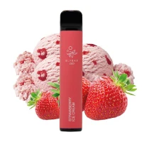 Одноразовая Электронная Сигарета Elf Bar Strawberry Ice Cream (Клубничное Мороженое) (1500 Затяжек) купить