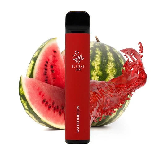 Одноразова Електронна Сигарета Elf Bar Watermelon (Кавун) (1500 Затяжок) купить