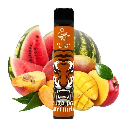 Одноразовая Электронная Сигарета Elf Bar Lux Mango Peach Watermelon (Манго Персик Арбуз) (1500 Затяжек) купить
