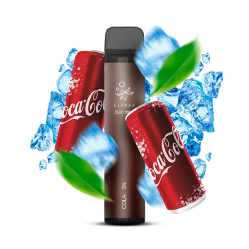 Одноразова Електронна Сигарета Elf Bar Ultra Cola (Кола) (1500 Затяжок) купить