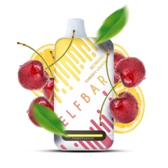 Одноразовая Электронная Сигарета Elf Bar BC Cherry Lemon (Вишня Лимон) (18000 Затяжек) купить