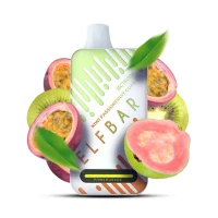 Одноразова Електронна Сигарета Elf Bar BC Kiwi Passion Fruit Guava (Ківі Маракуя Гуава) (18000 Затяжок) купить