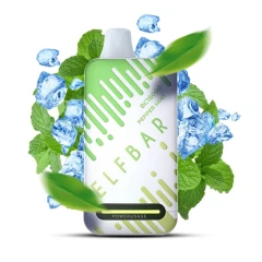 Одноразовая Электронная Сигарета Elf Bar BC Pepper Mint (Перечная Мята) (18000 Затяжек) купить