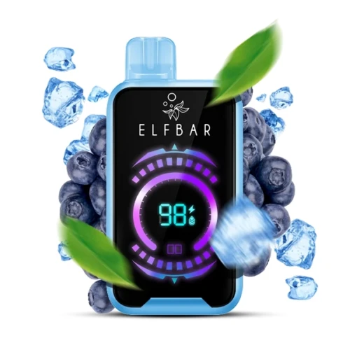 Одноразовая Электронная Сигарета Elf Bar FS Blueberry Ice (Черника Лёд) (18000 Затяжек) купить