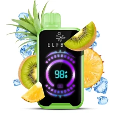 Одноразовая Электронная Сигарета Elf Bar FS Kiwi Pineapple Ice (Киви Ананас Лёд) (18000 Затяжек) купить