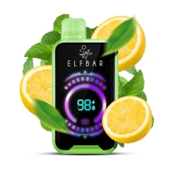 Одноразовая Электронная Сигарета Elf Bar FS Lemon Mint (Лимон Мята) (18000 Затяжек) купить